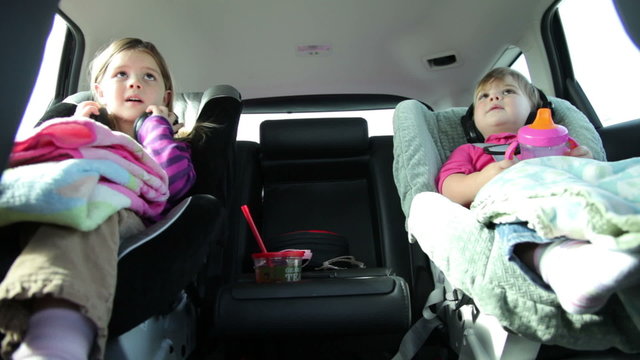 Children in car seat