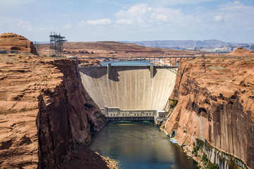 Glen Canyon Dam, Page, Arizona, USA
