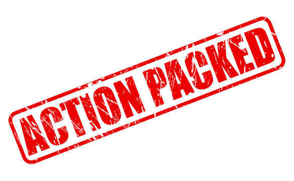 ACTION PACKED red stamp text