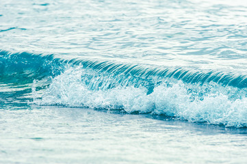 ビーチに打ち寄せる波,リラックス