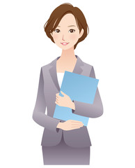 スーツを着た女性　ビジネス