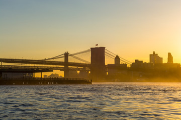 Fototapeta premium brooklynBridgeMornin