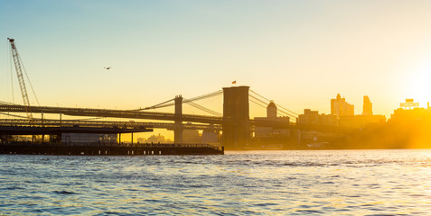 Obraz premium brooklynBridgeMornin