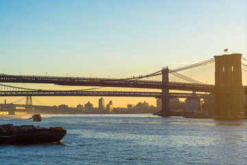 Fototapeta premium brooklynBridgeMorning