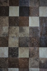 abstract brown mosaic block