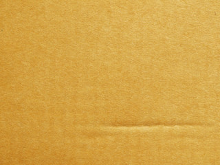 Crumpled brown paper texture box