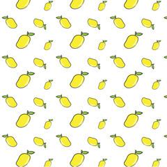 Mango  seamless pattern