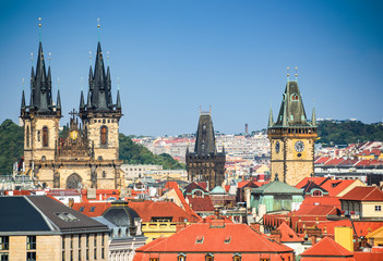 Obraz premium Stare Miasto w Pradze, Republika Czeska
