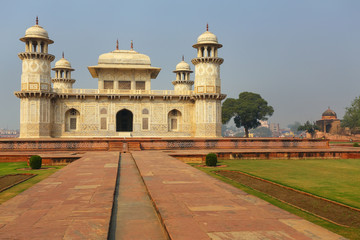 Tomb of Itimad-ud-Daulah in Agra, Uttar Pradesh, India