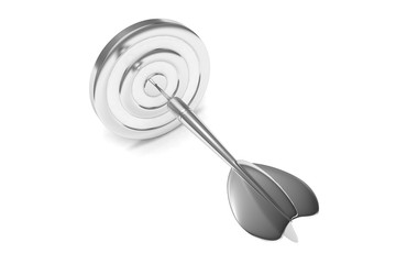 arrow darts in target