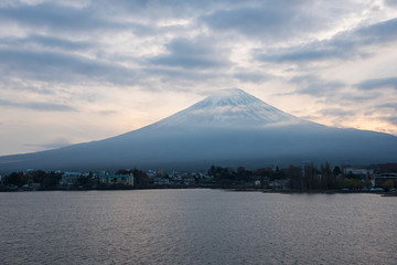 view of fuji mountain in Japan