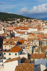 Obraz premium Red roofs of old town of Split, Croatia