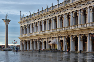 Naklejka premium Nationalbibliothek Marciana | Venedig