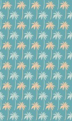 Palm tree seamless pattern