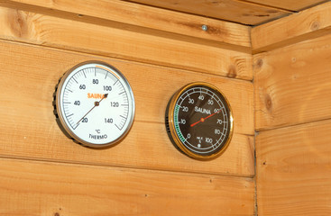 Small home Finnish wooden sauna