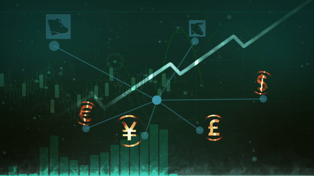 the background graphics exchange icons green