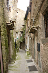 Obraz premium Calcata Alleway