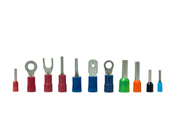 Cable lug use for connecting cables,electrical terminal and etc. ( Clipping mask )