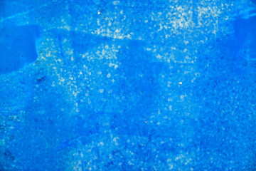 Blue painted grunge metal texture