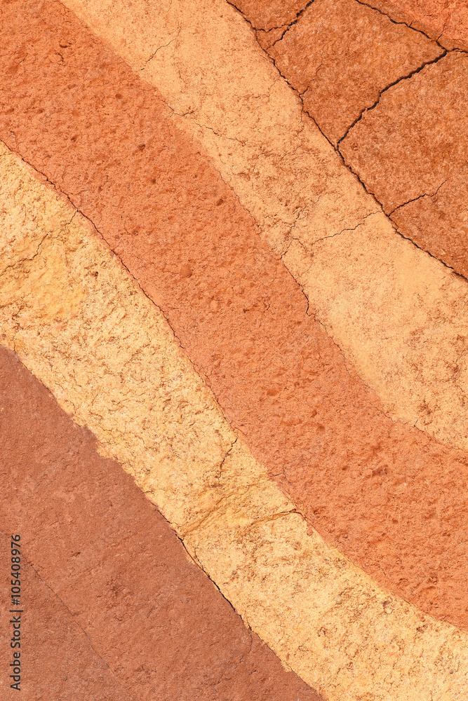 Aufkleber Soil layer for pattern and background