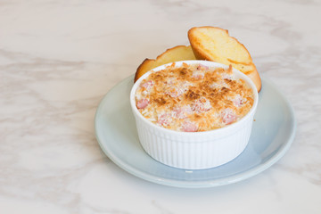 Ham and Cheese Lasagna