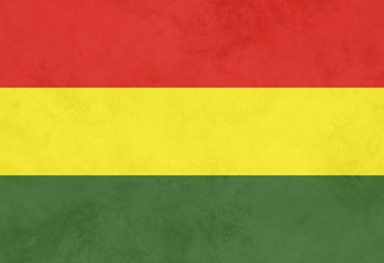 Vintage Flag of Bolivia