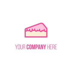 cupcake logo icon Vector