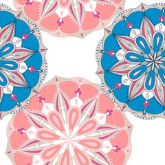 Seamless pattern with mandala. Design element for art.