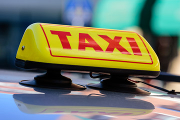 Taxi sign