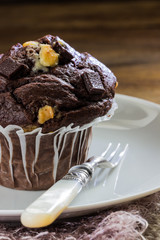 Chocolate muffin
