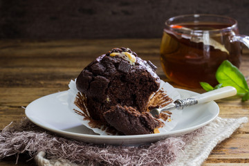 Chocolate muffin