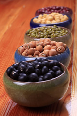 collection of legumes