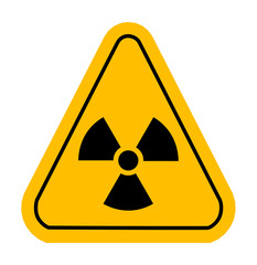 Radiation sign. Vector illustration.