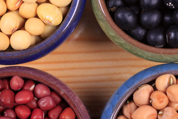 collection of legumes