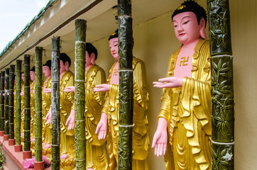 Buddha Kek lok si Tempel auf Penang