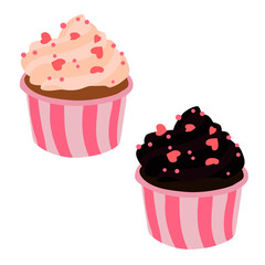 Cupcakes set 2