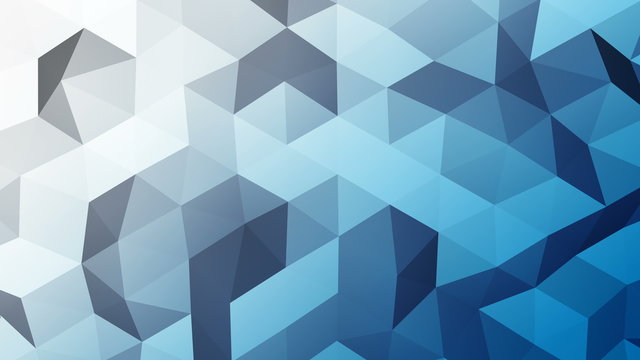 Abstract triangle polygons background loopable 4k UHD (3840x2160)
