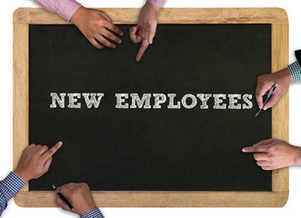 New Employees Business Concept - obrazy, fototapety, plakaty