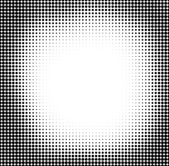 Halftone pattern vector