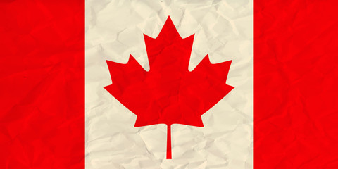 Canada paper  flag