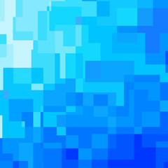 Abstract blue background consisted of rectangles