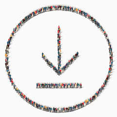 people  sign  loading download icon