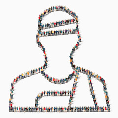 people  patient medicine icon