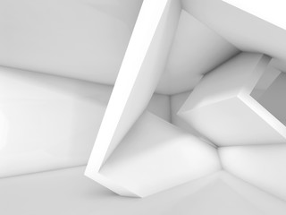 White cubic structures. 3 d background