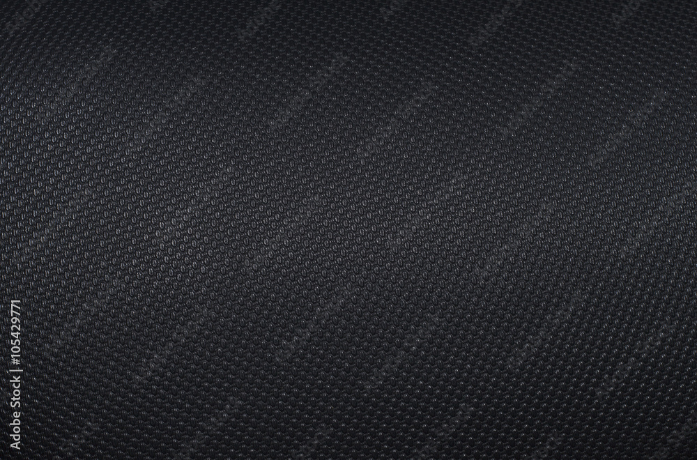 Poster design on black leather for pattern and background