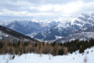 Claut e Valcellina visti dal rif.Pradut (Dolomiti Friulane)