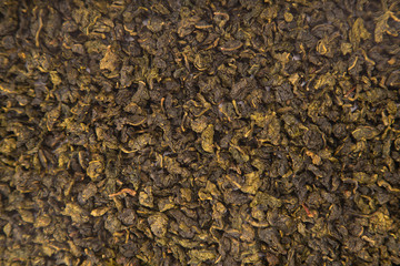 Texture of Tie Guan Yin Oolong tea