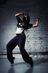  The dancer in motion 