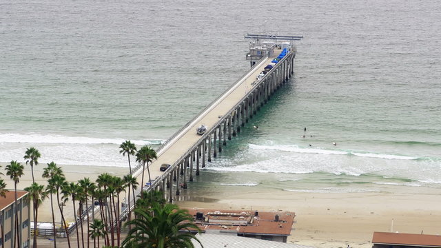 Scrips Pier In La Jolla California