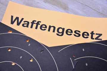 Zielscheibe Waffe Ziel